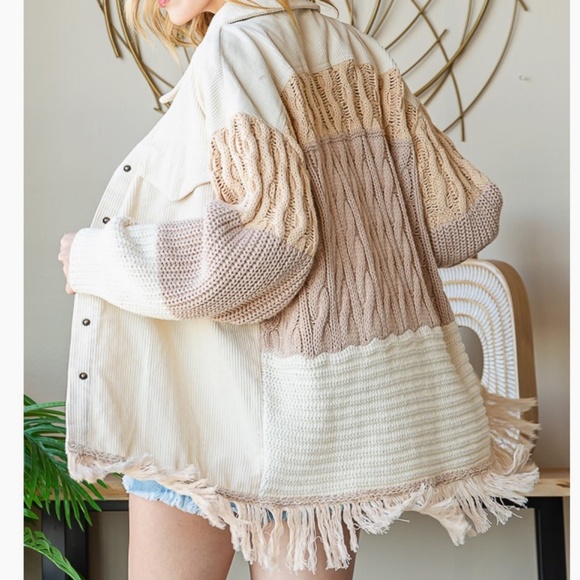 💪Oli and Hali “ Macy “ Oli & Hali Corduroy Sweater Jacket Shirt Relax Fit  SR2 - Picture 6 of 9